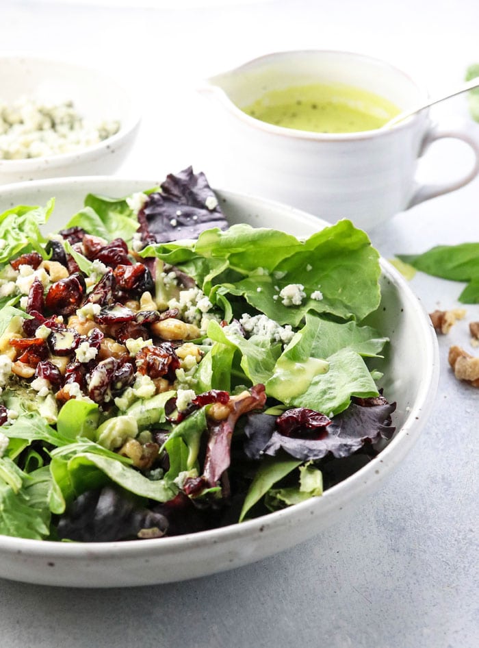 Addictive Orange Basil Vinaigrette Summer Salad Recipe